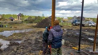 Заказать монтаж винтовых свай в Качканар - цена под ключ с доставкой от 1831 шт