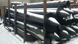 Винтовые сваи диаметром 73 мм Качканаре цена от 1323 руб.